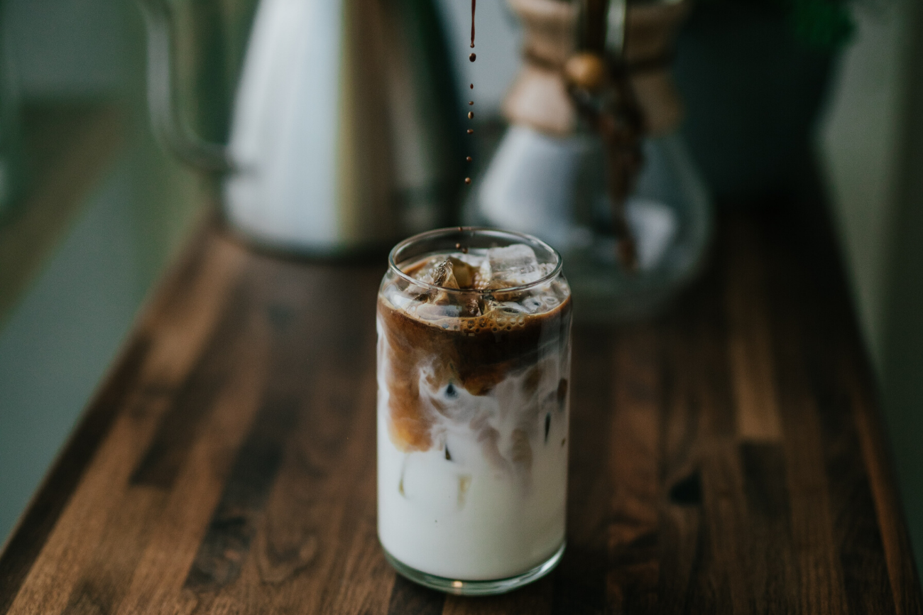 Creamy HANAH iced coffee