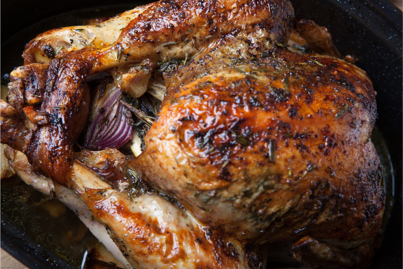 Turkey brine and rub for the holiday season. Delicious recipe for moist and healthy turkey.