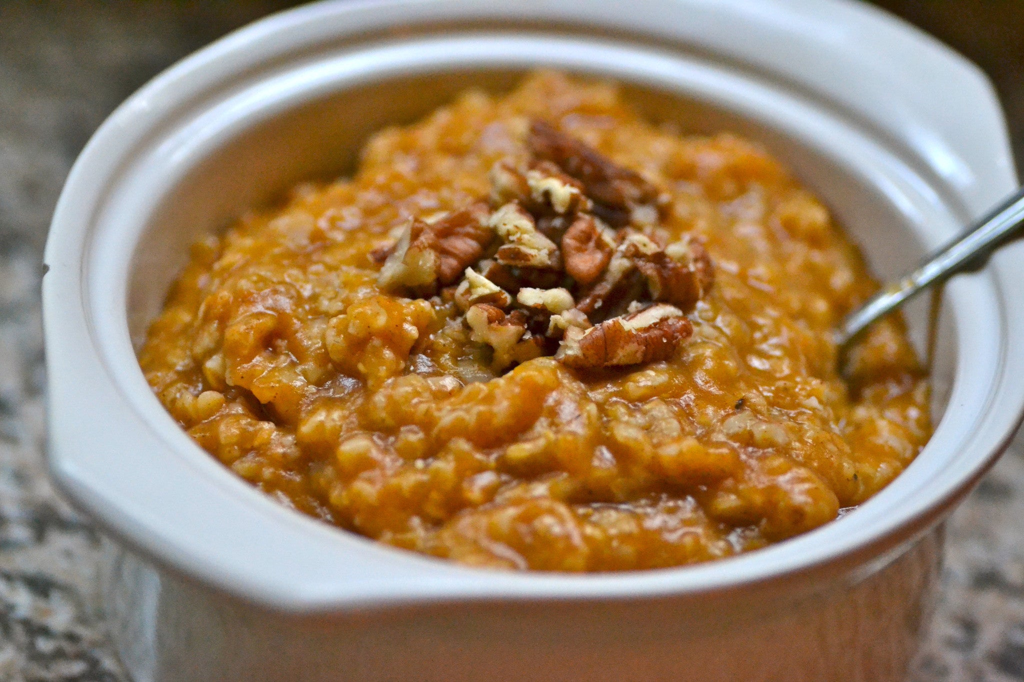 HANAH ONE pumpkin overnight oats